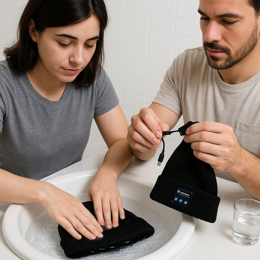Bonnet Électrique Sans Fil, rechargeable et Lavable💦 jusqu'à 5h d'utilisation et connectables sur tous types d'appareil